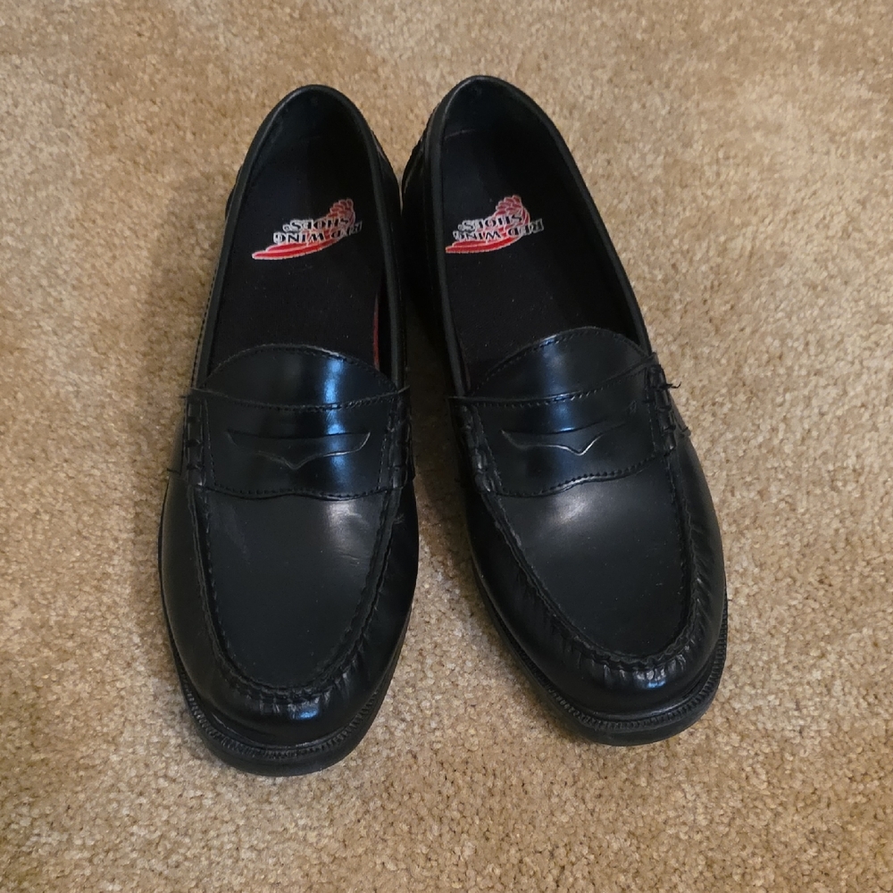 Men's Red‎ Wing Shoes Black Leather Loafers